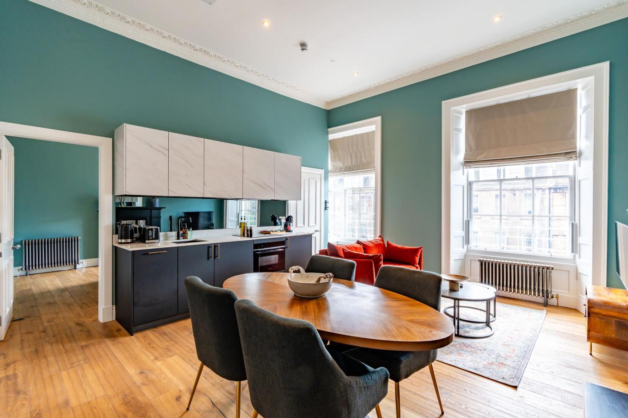 Dragon Suites Luxury Apartments At 9 Albyn Place Эдинбург Экстерьер фото